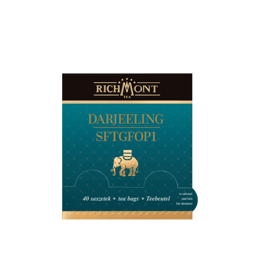 Czarna Herbata Richmont Darjeeling SFTGFOP1 40 Saszetek