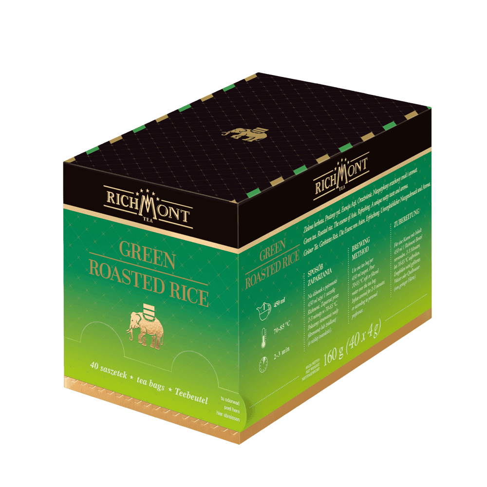 Zielona Herbata Richmont Green Roasted Rice 40 Saszetek