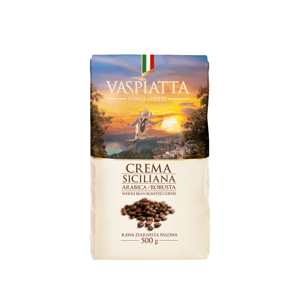 Kawa Ziarnista Vaspiatta Crema Siciliana 500g