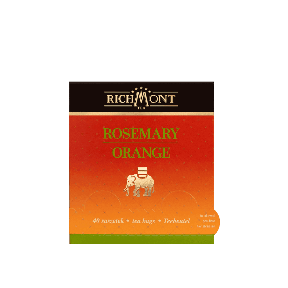 Owocowo-Ziołowa Herbata Richmont Rosemary Orange 40 Saszetek