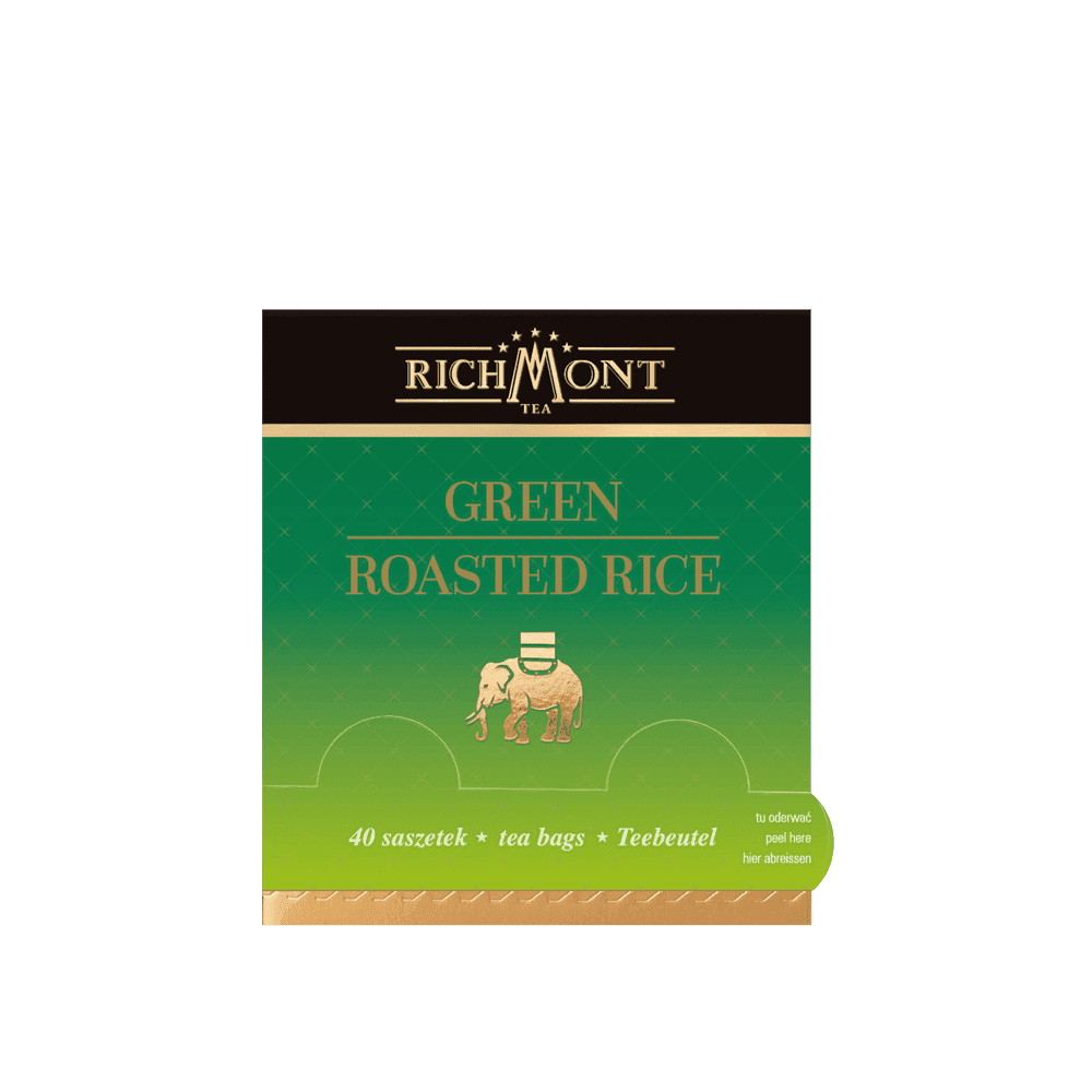 Zielona Herbata Richmont Green Roasted Rice 40 Saszetek