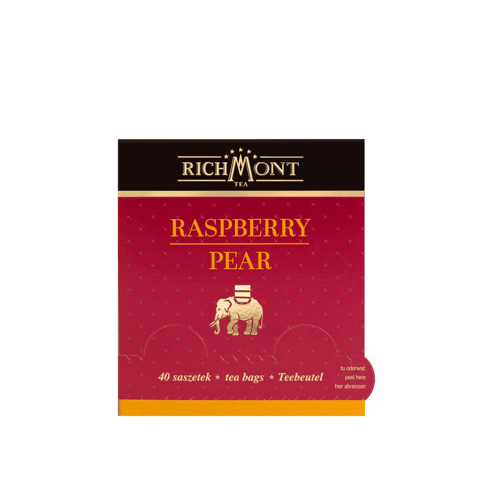 Owocowo-Ziołowa Herbatka Richmont Raspberry Pear 40 Saszetek 