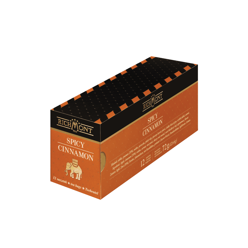 Owocowo-Ziołowa Herbatka Richmont Spicy Cinnamon 12 Saszetek