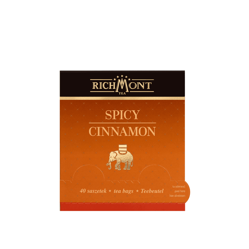 Owocowo-Ziołowa Herbatka Richmont Spicy Cinnamon 40 Saszetek 