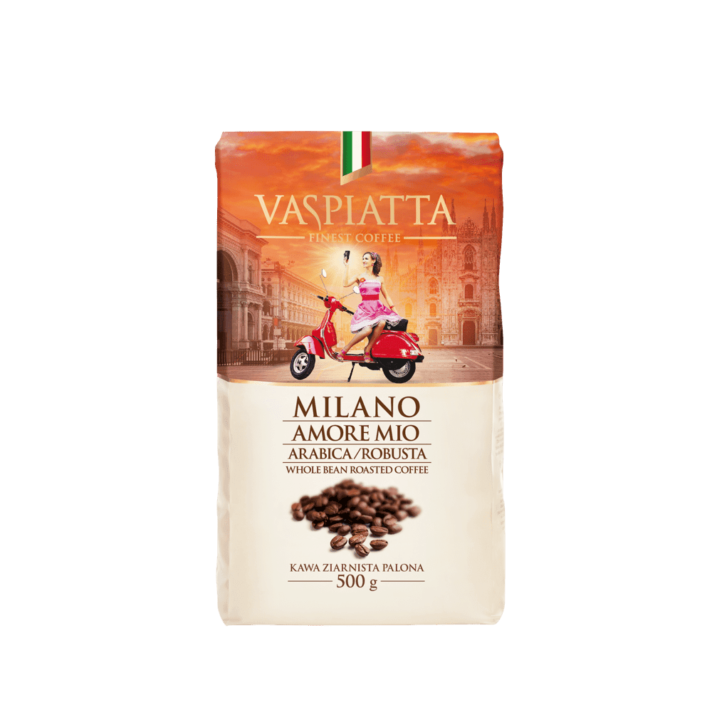 Kawa Ziarnista Vaspiatta Milano Amore Mio 500g