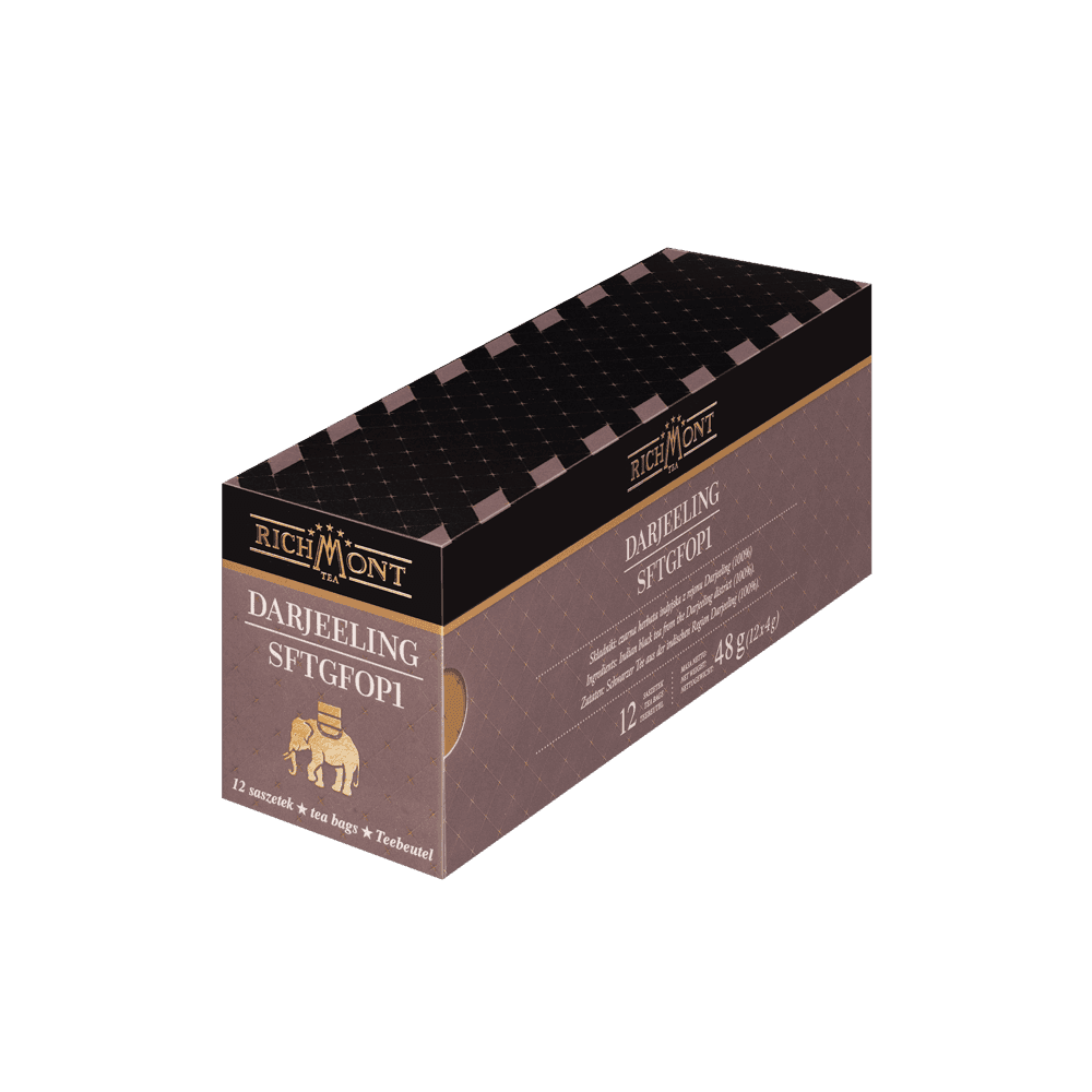 Czarna Herbata Richmont Darjeeling SFTGFOP1 12 Saszetek