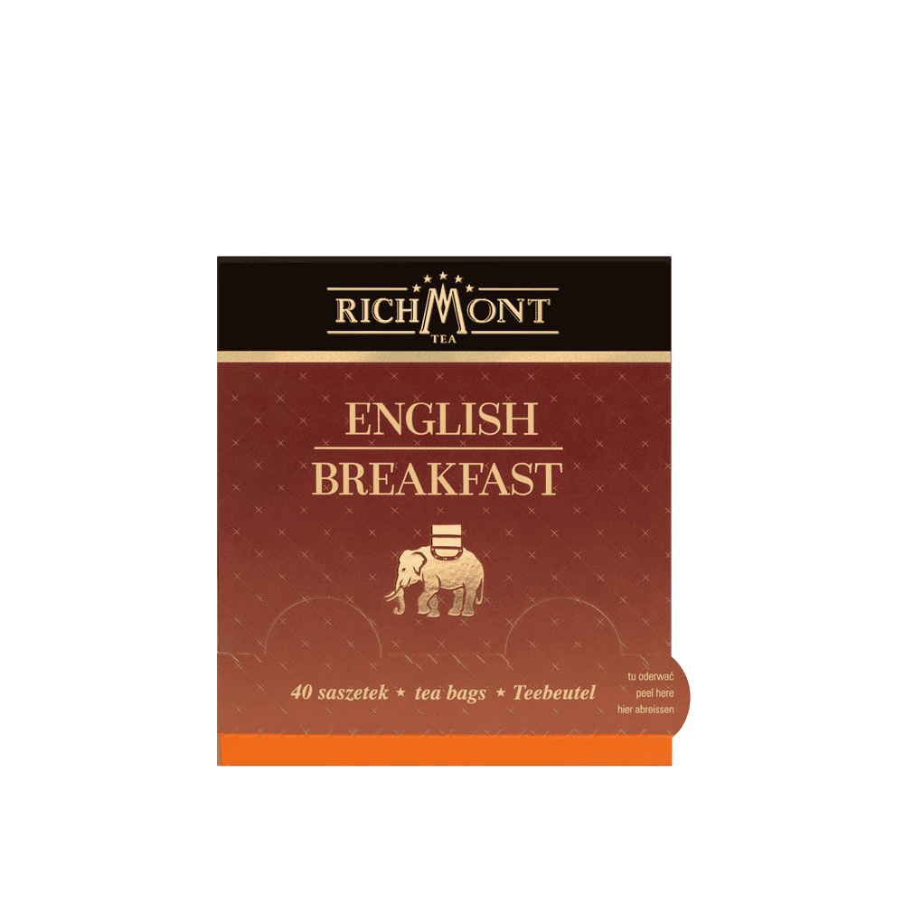 Czarna Herbata Richmont English Breakfast 40 Saszetek